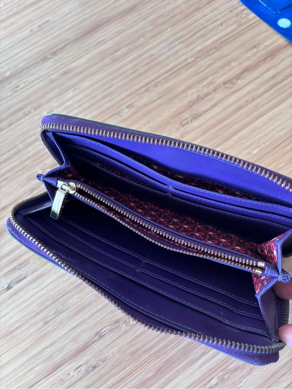 Tory Burch compact zip
